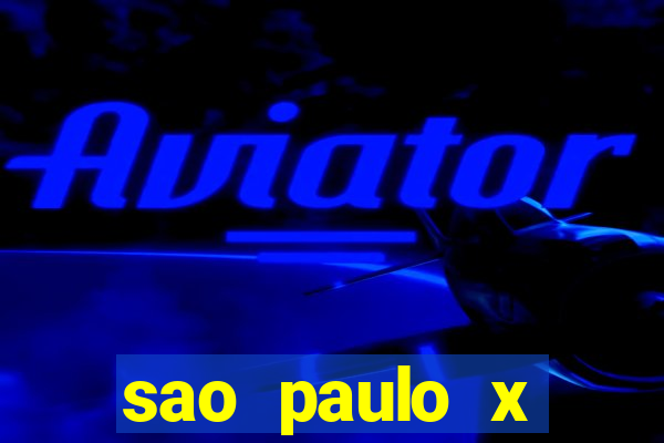 sao paulo x cruzeiro ao vivo hd